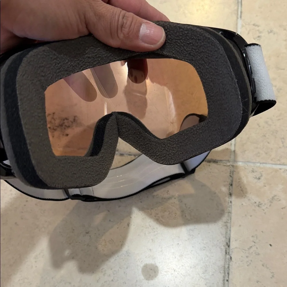 Oakley Black and Gold Face Mask Goggles